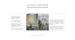 Desktop Screenshot of galerie-jordanow.de