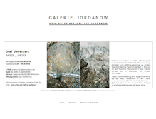 Tablet Screenshot of galerie-jordanow.de